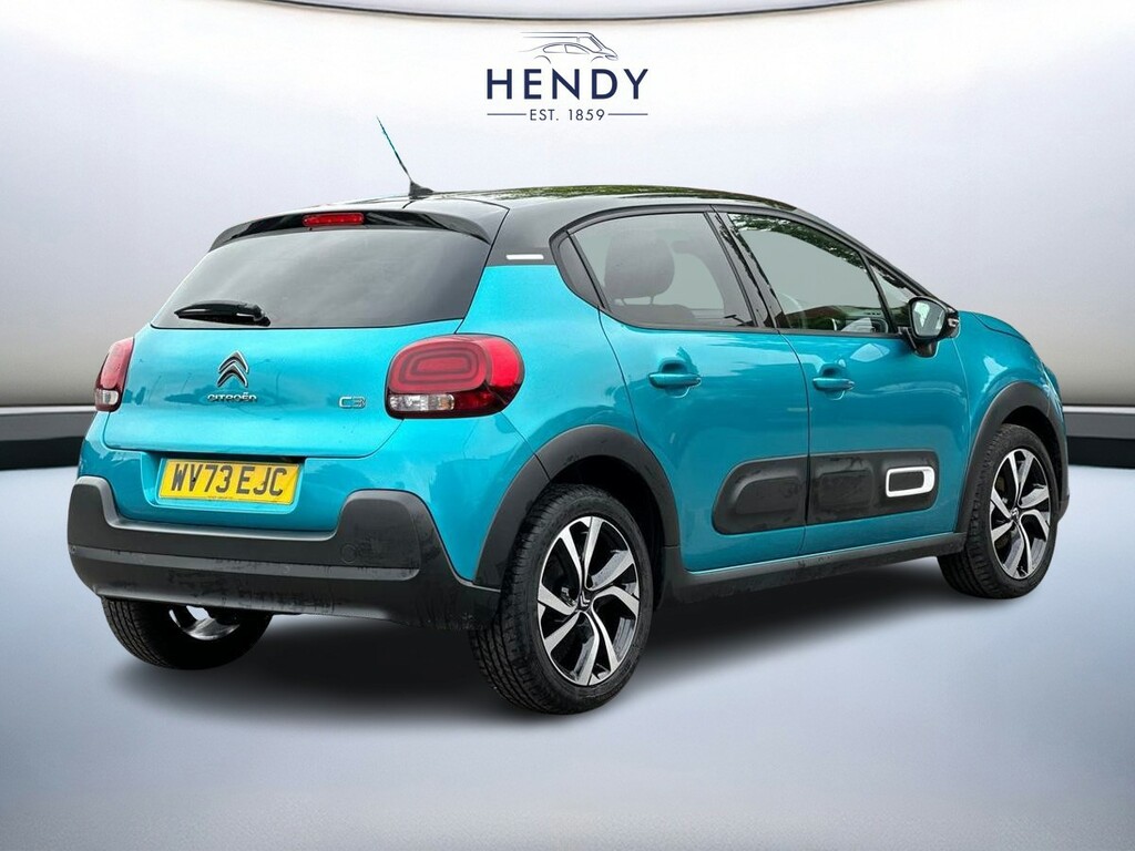 Citroen C3 1.2 Puretech Shine Plus WV73EJC Blue #4