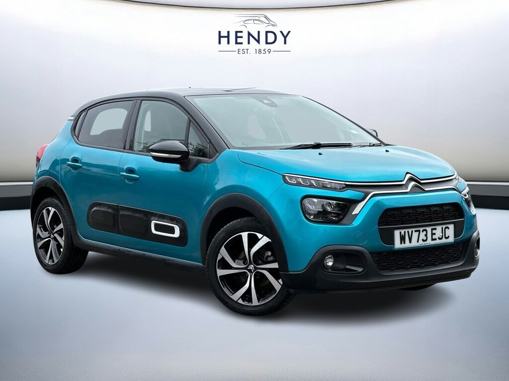 Citroen C3 1.2 Puretech Shine Plus WV73EJC Blue