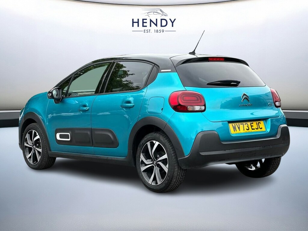 Citroen C3 1.2 Puretech Shine Plus WV73EJC Blue #6