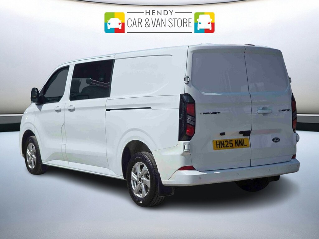 Ford Transit Custom 2.0 Ecoblue 136Ps H1 Double Cab Van Limited HN25NNL White #5