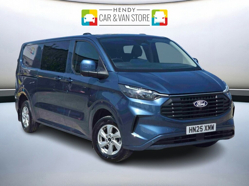 Ford Transit Custom 2.0 Ecoblue 136Ps H1 Double Cab Van Limited HN25XMW Blue