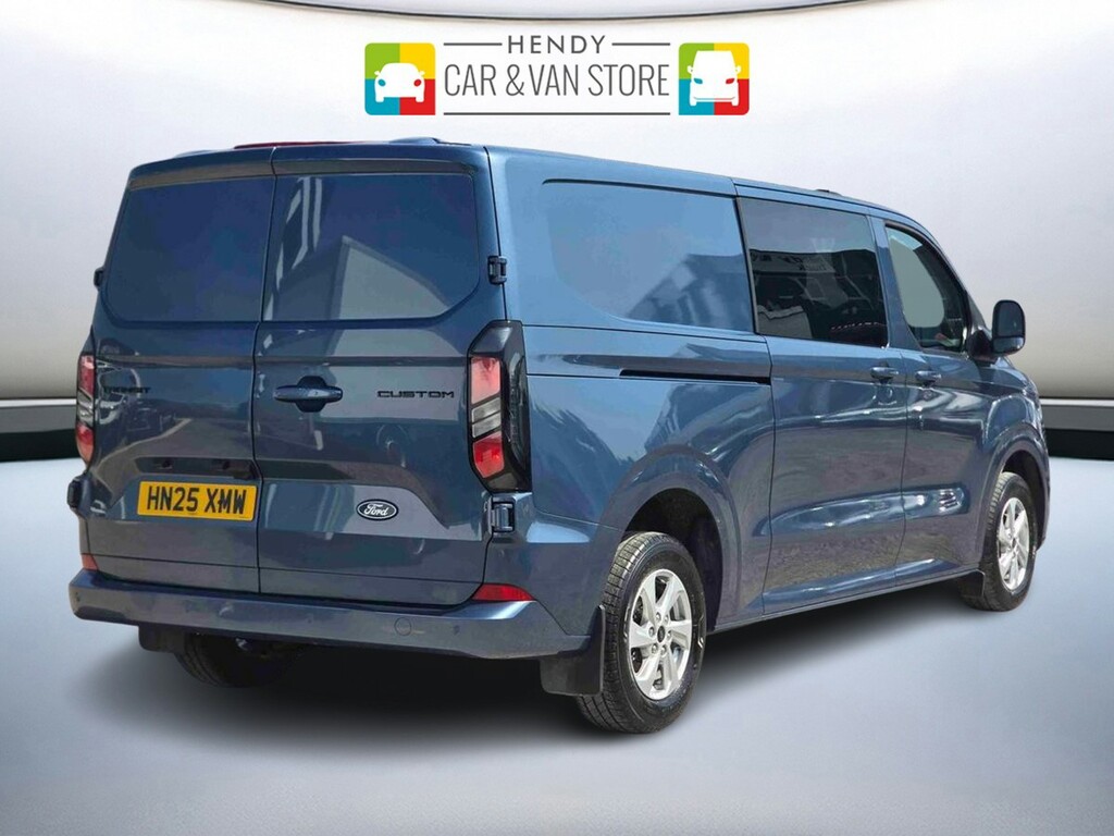 Ford Transit Custom 2.0 Ecoblue 136Ps H1 Double Cab Van Limited HN25XMW Blue #3