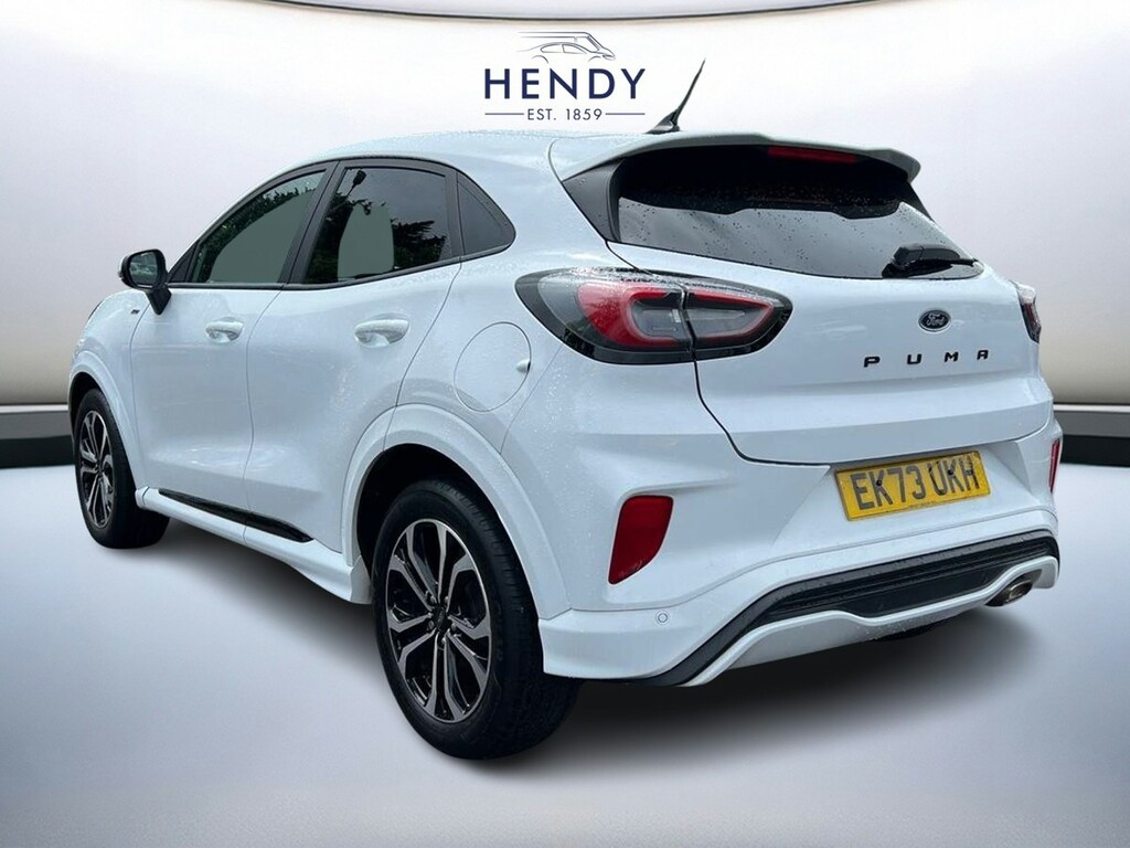 Ford Puma 1.0 Ecoboost Hybrid Mhev St-line EK73UKH White #6