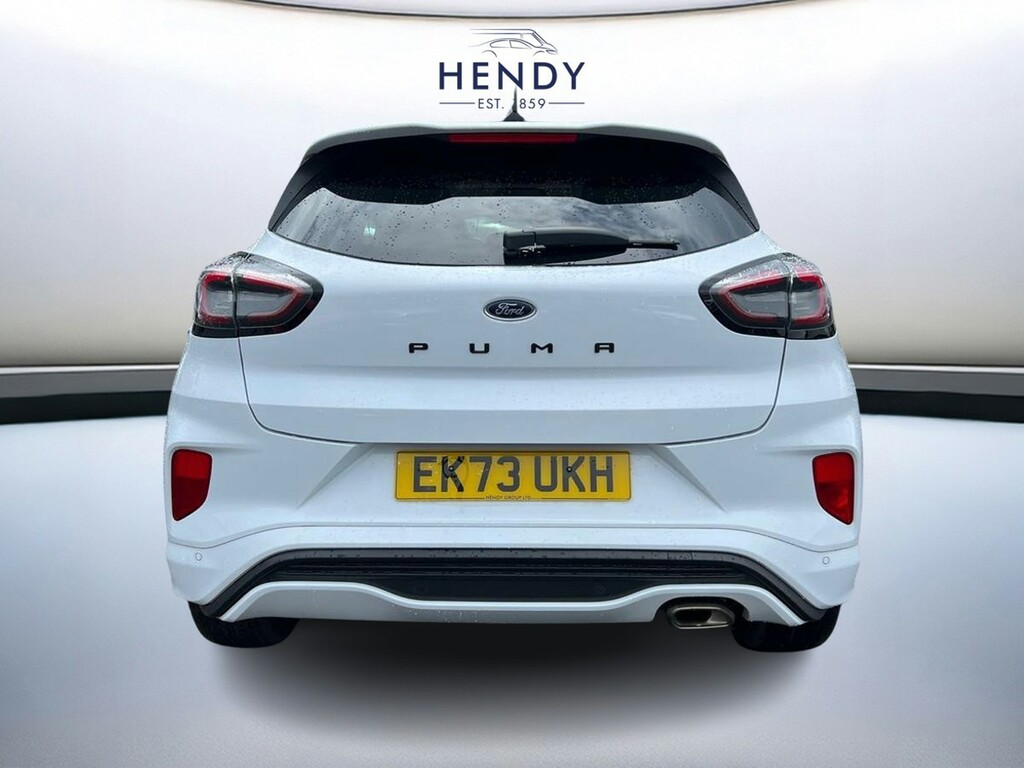 Ford Puma 1.0 Ecoboost Hybrid Mhev St-line EK73UKH White #5
