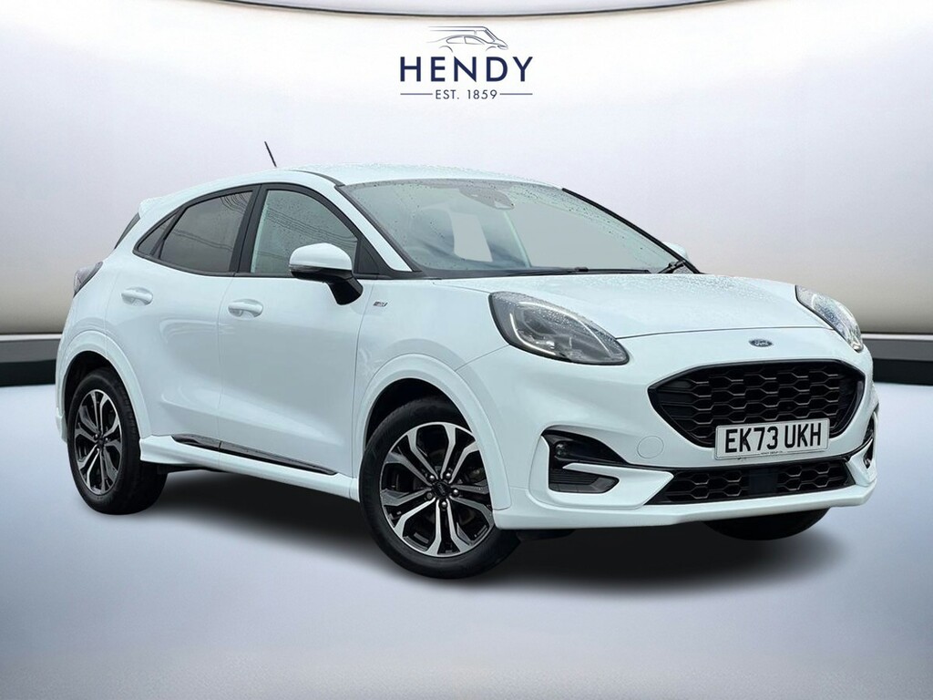 Ford Puma 1.0 Ecoboost Hybrid Mhev St-line White