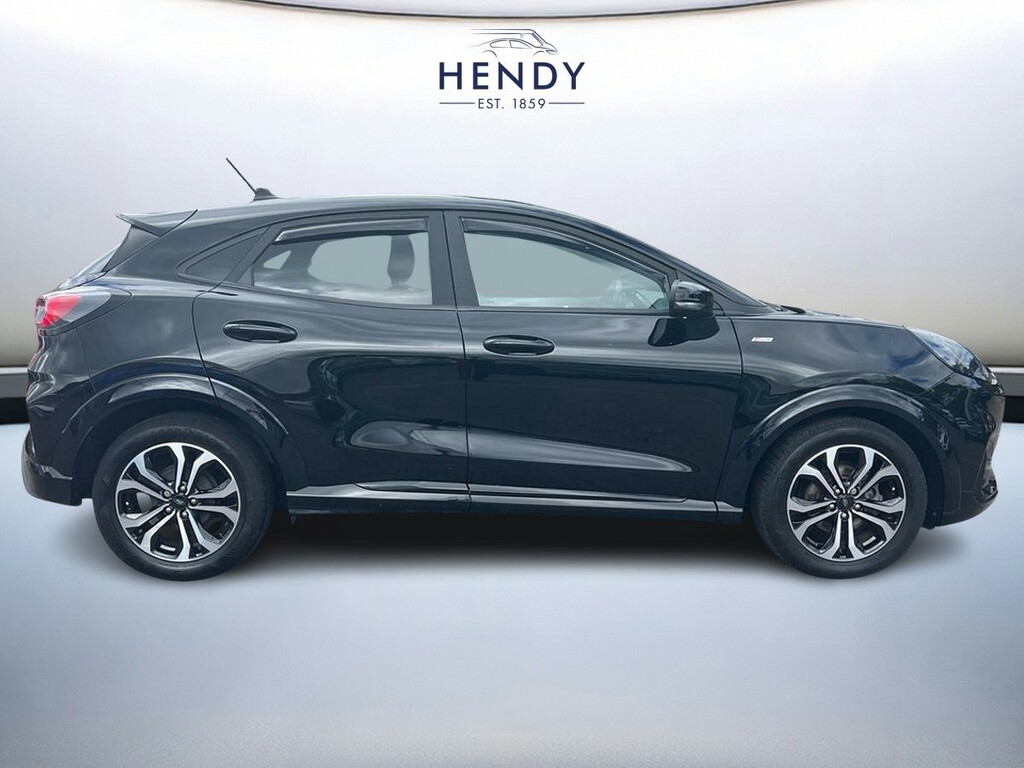 Ford Puma 1.0 Ecoboost Hybrid Mhev St-line EA73DNU Black #2