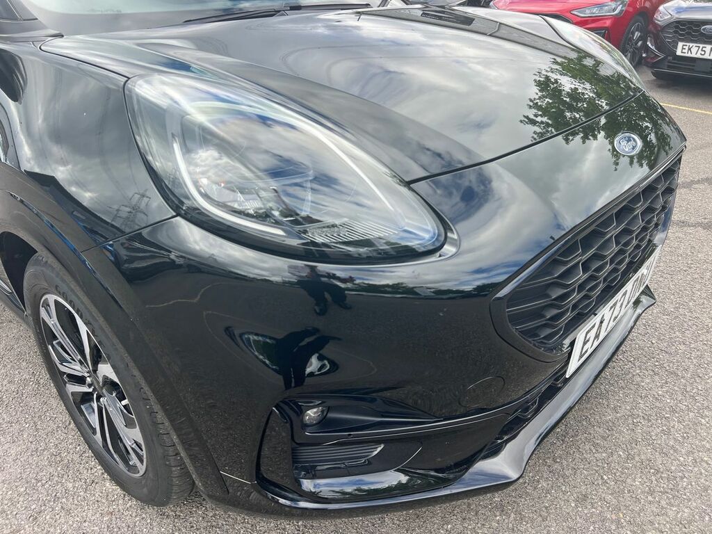Ford Puma 1.0 Ecoboost Hybrid Mhev St-line EA73DNU Black #3