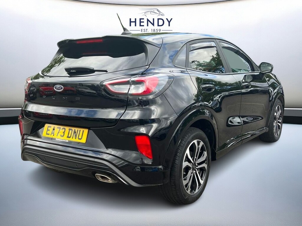 Ford Puma 1.0 Ecoboost Hybrid Mhev St-line EA73DNU Black #4