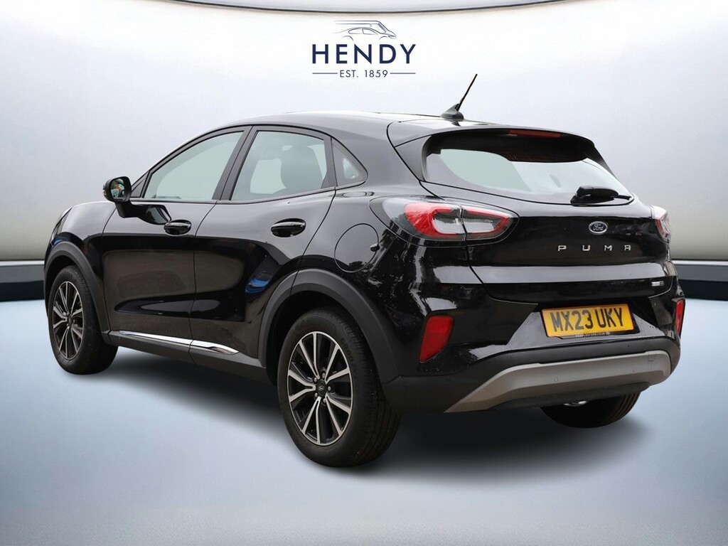Ford Puma 1.0 Ecoboost Hybrid Mhev Titanium MX23UKY Black #6