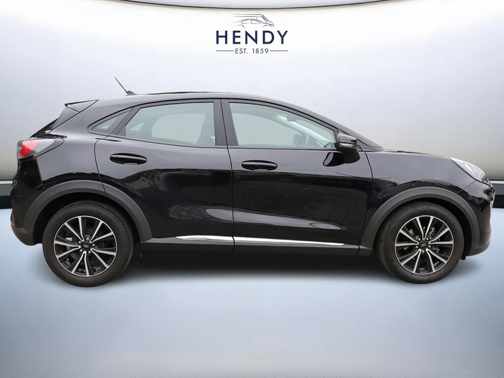 Ford Puma 1.0 Ecoboost Hybrid Mhev Titanium MX23UKY Black #2