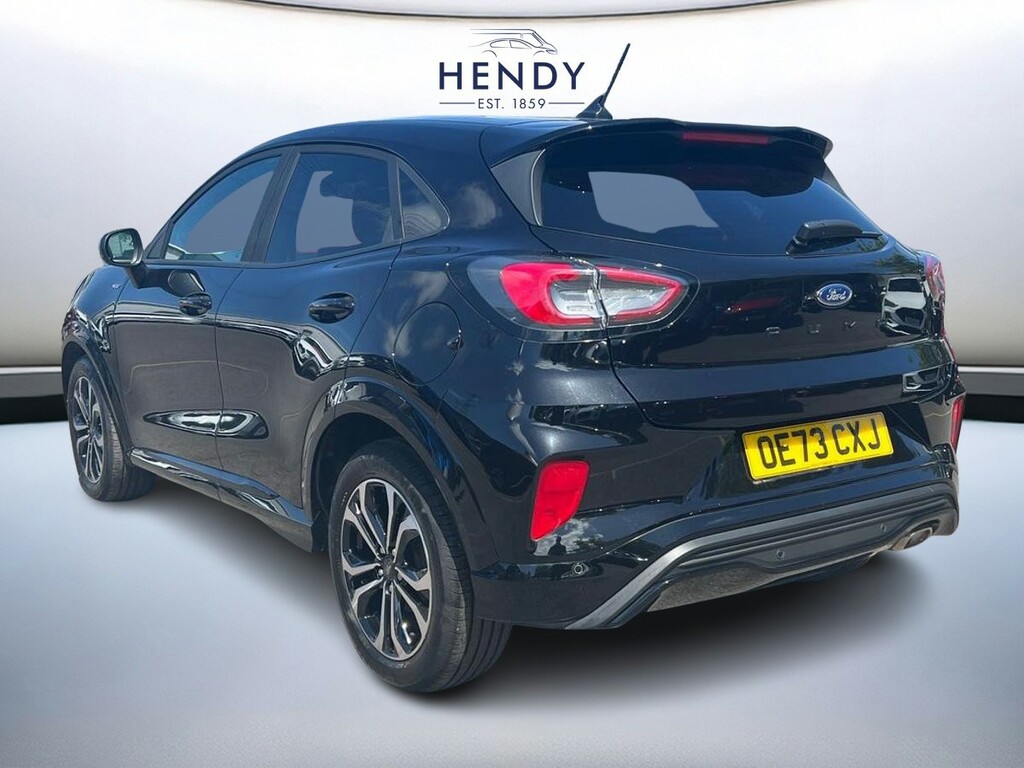 Ford Puma 1.0 Ecoboost Hybrid Mhev St-line Dct OE73CXJ Black #6