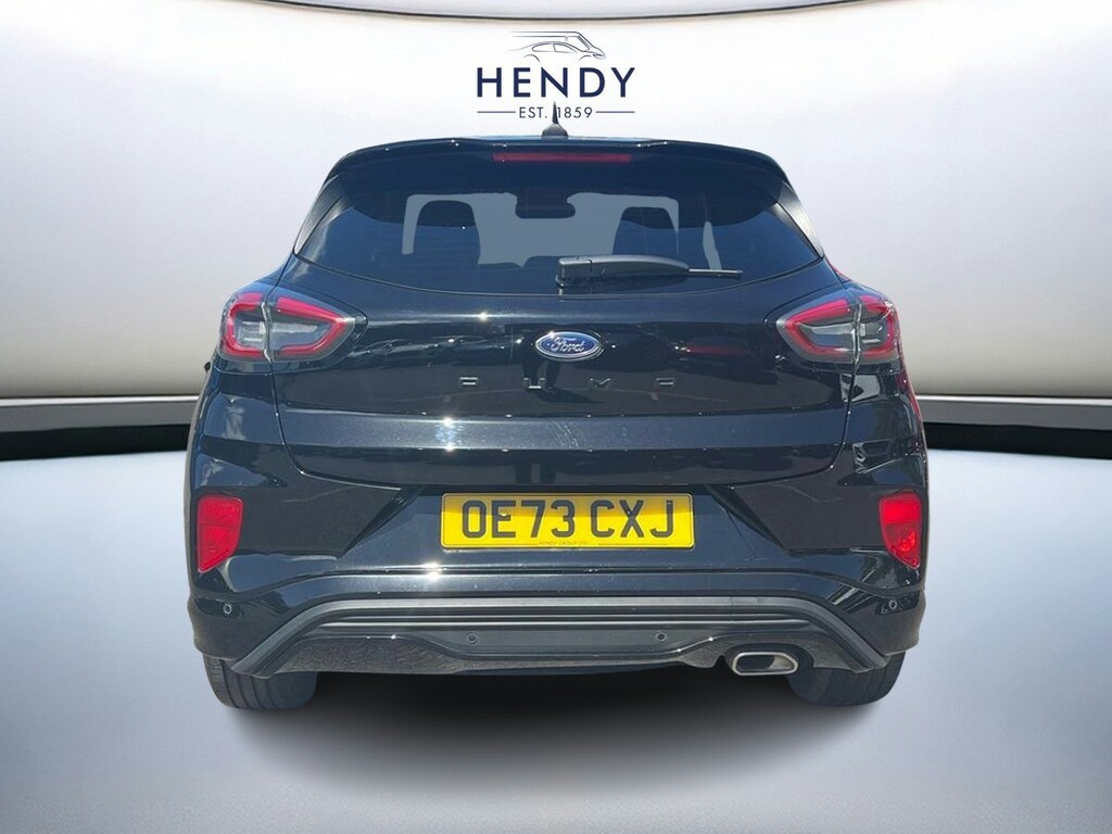 Ford Puma 1.0 Ecoboost Hybrid Mhev St-line Dct OE73CXJ Black #5