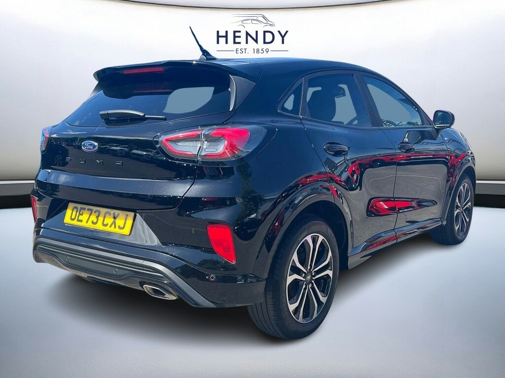 Ford Puma 1.0 Ecoboost Hybrid Mhev St-line Dct OE73CXJ Black #4