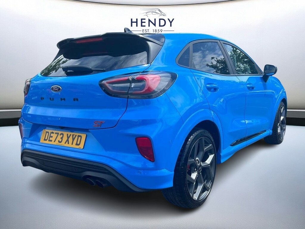 Ford Puma 1.0 Ecoboost Hybrid Mhev St Dct DE73XYD Blue #4