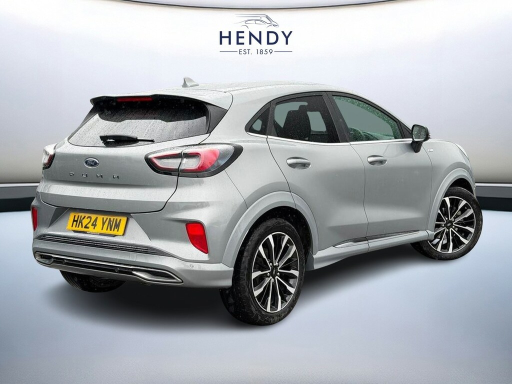 Ford Puma 1.0 Ecoboost Hybrid Mhev St-line Vignale HK24YNM Silver #4