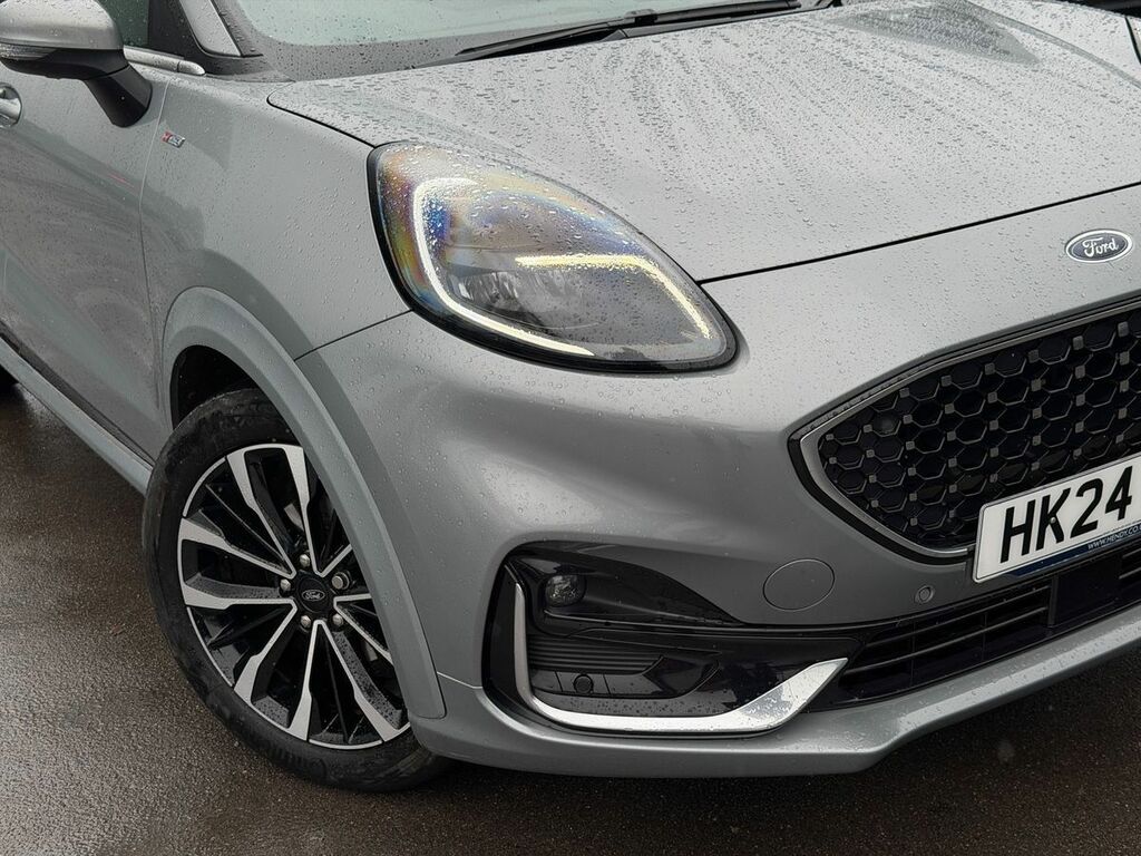 Ford Puma 1.0 Ecoboost Hybrid Mhev St-line Vignale HK24YNM Silver #3