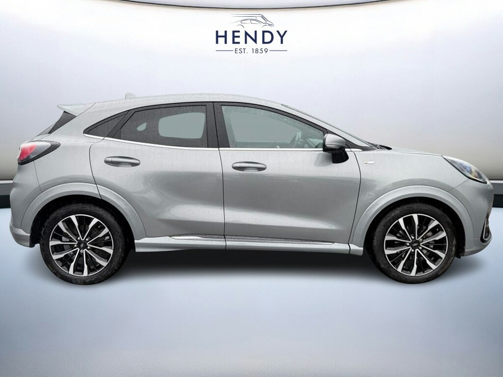 Ford Puma 1.0 Ecoboost Hybrid Mhev St-line Vignale HK24YNM Silver #2