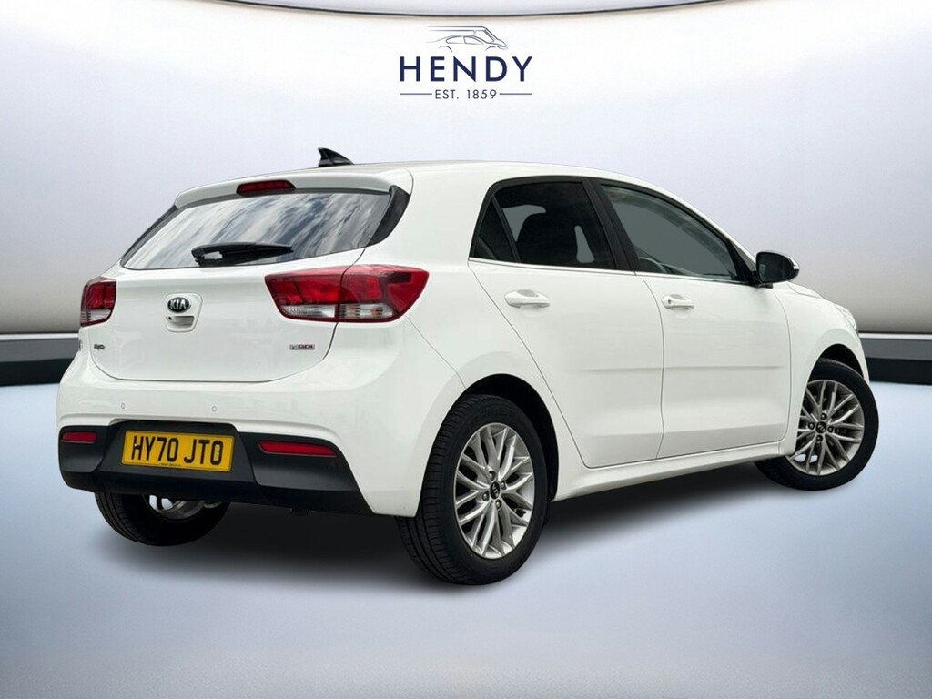 Kia RIO 1.0 T Gdi 3 White #4