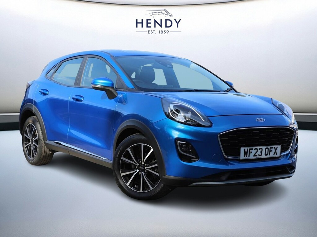 Ford Puma 1.0 Ecoboost Hybrid Mhev Titanium WF23OFX Blue