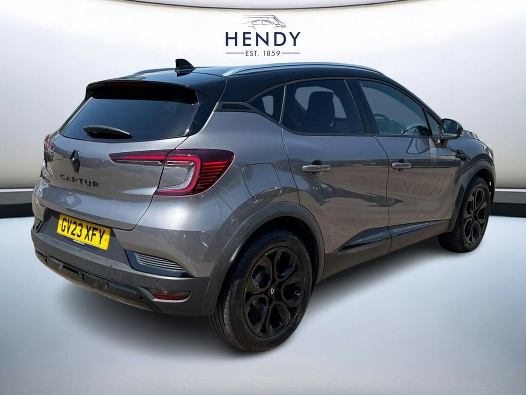 Renault Captur 1.0 Tce 90 Rive Gauche GV23XFY Black #4