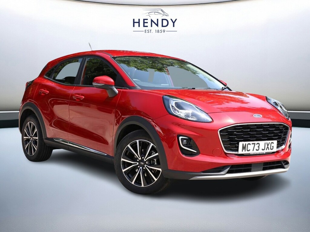 Ford Puma 1.0 Ecoboost Hybrid Mhev Titanium Red