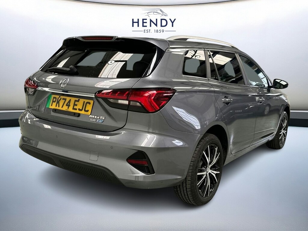 MG MG5 115Kw Trophy Ev Long Range 61Kwh Grey #4