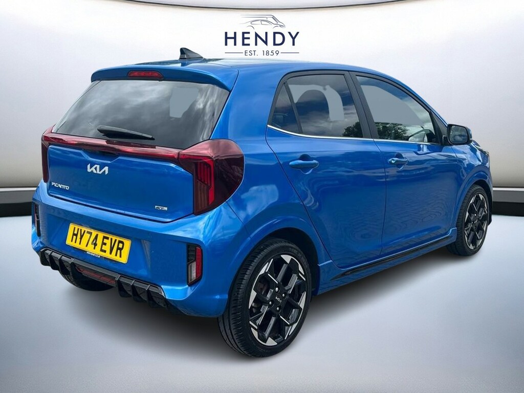 Kia Picanto 1.2 Gt-line S Blue #4