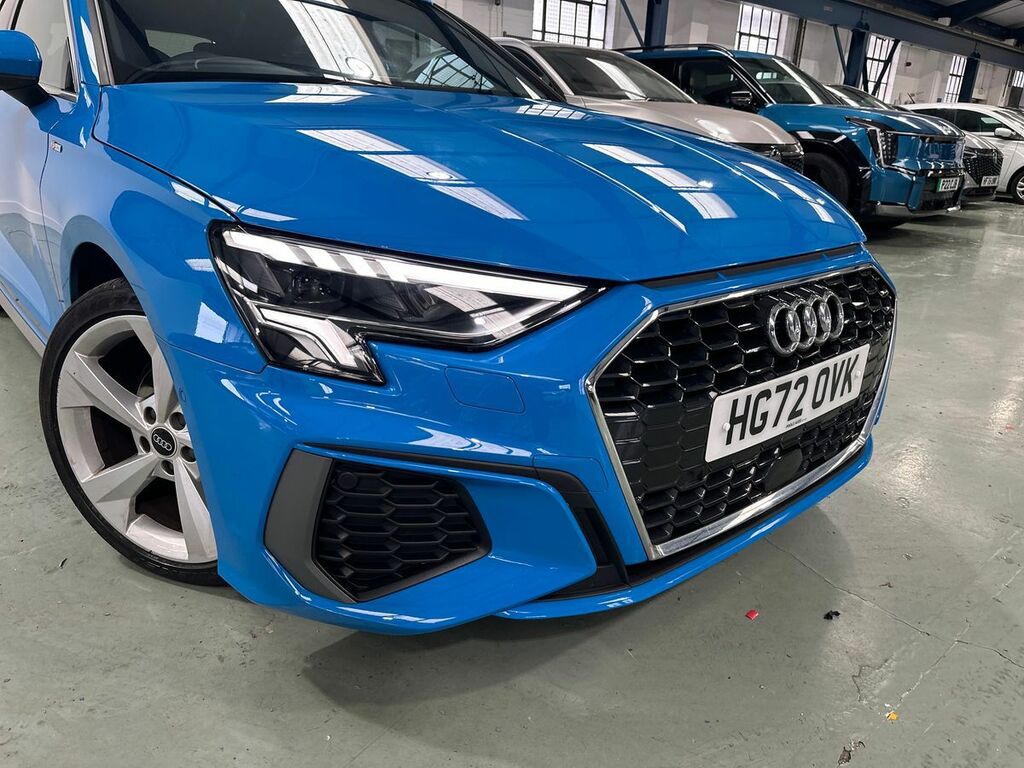 Audi A3 30 Tfsi S Line S Tronic Blue #3