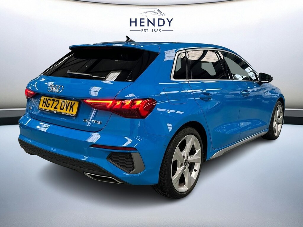 Audi A3 30 Tfsi S Line S Tronic Blue #4