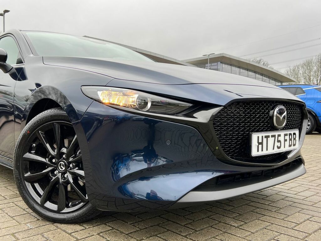 Mazda 3 2.5 E-skyactiv G Mhev 140 Homura Blue #3