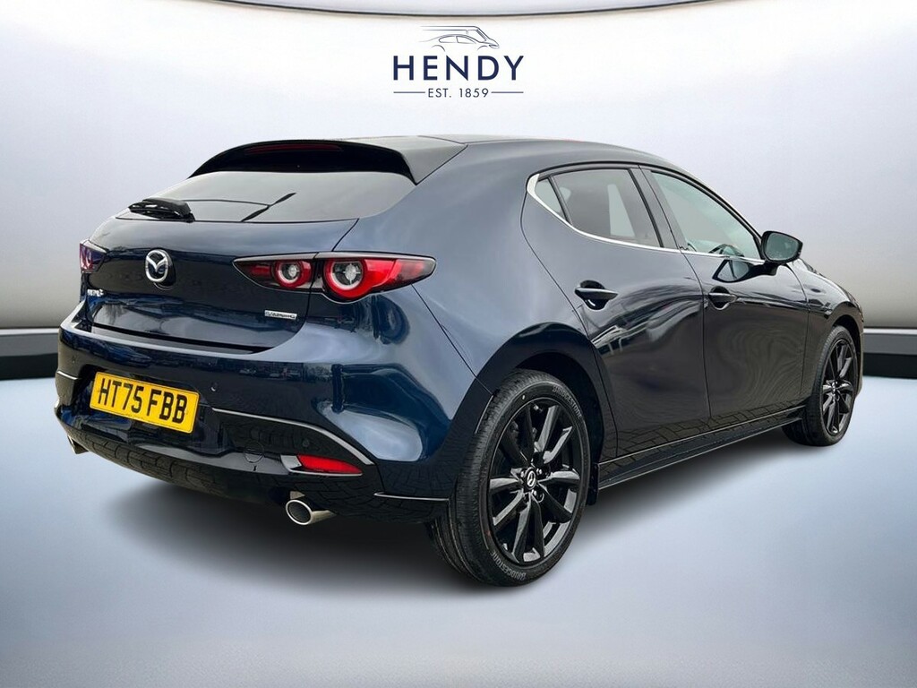 Mazda 3 2.5 E-skyactiv G Mhev 140 Homura Blue #4