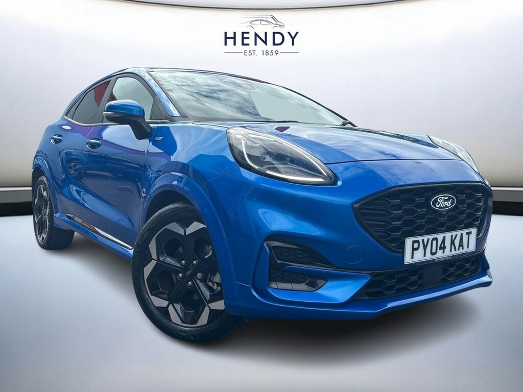 Ford Puma 1.0 Ecoboost Hybrid Mhev St-line X Dct Blue