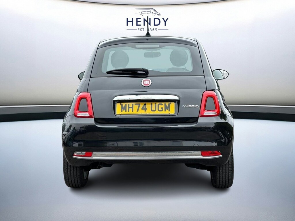 Fiat 500 1.0 70Hp Mild Hybrid MH74UGM Black #5