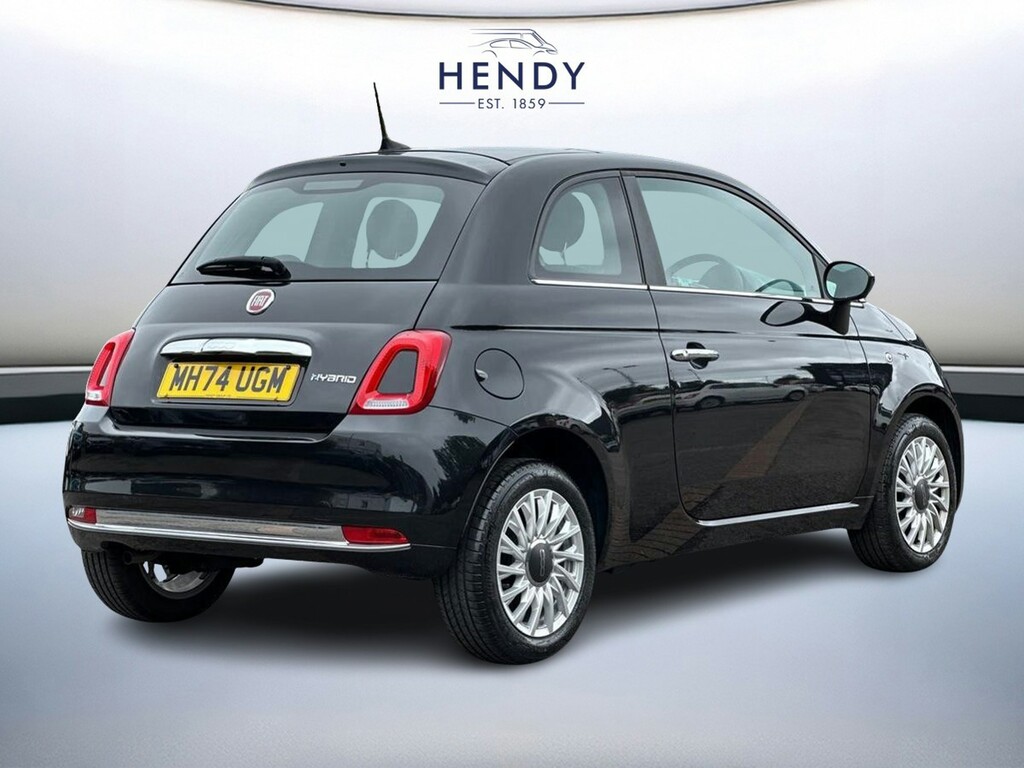 Fiat 500 1.0 70Hp Mild Hybrid MH74UGM Black #4