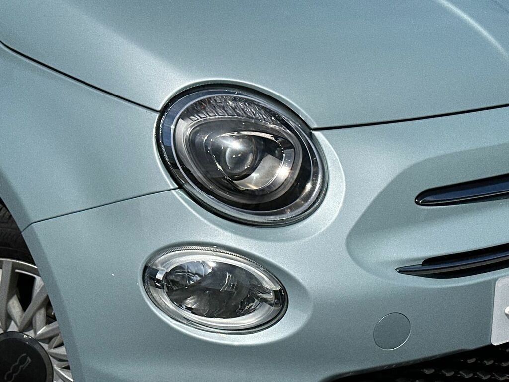Fiat 500C 500 Mhev White #13