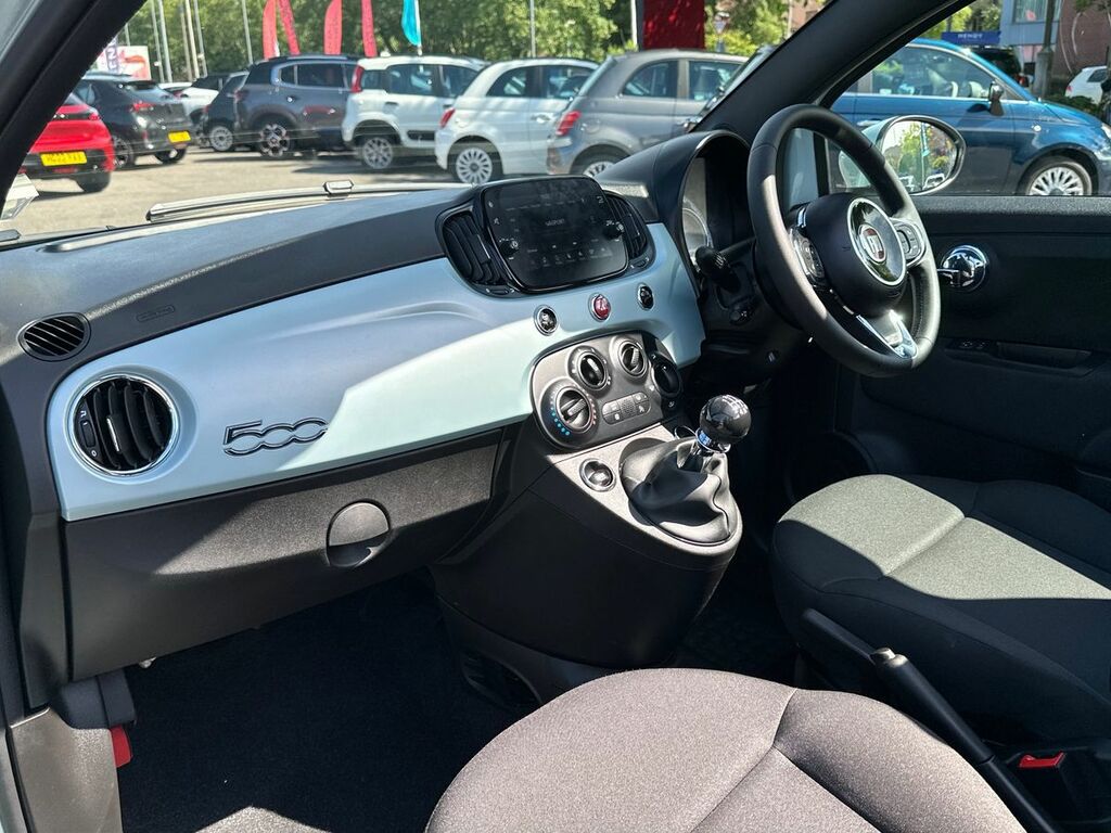 Fiat 500C 500 Mhev White #24