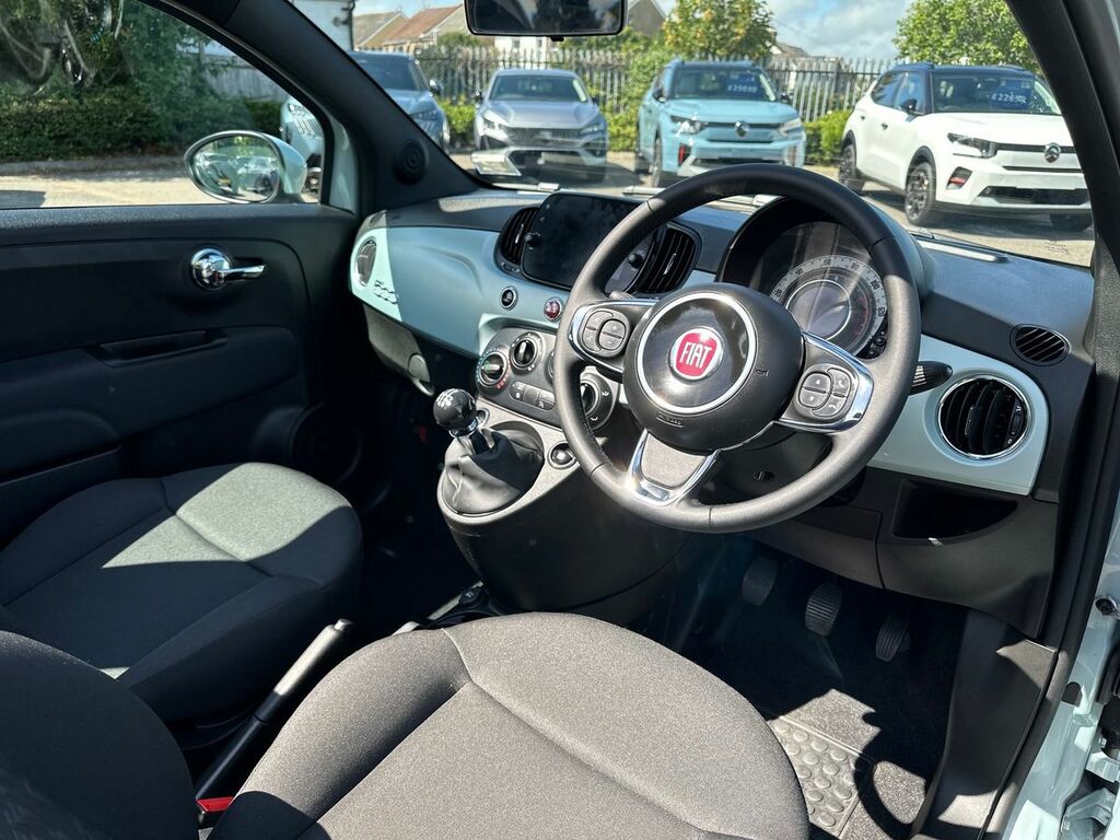 Fiat 500C 500 Mhev White #22