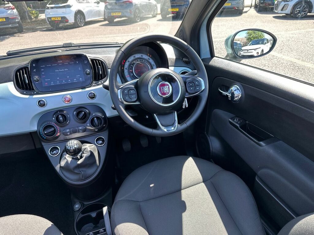 Fiat 500C 500 Mhev White #30