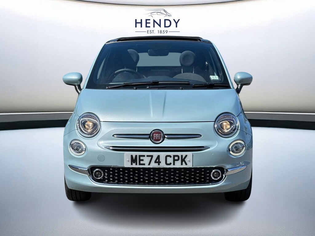 Fiat 500C 500 Mhev White #9