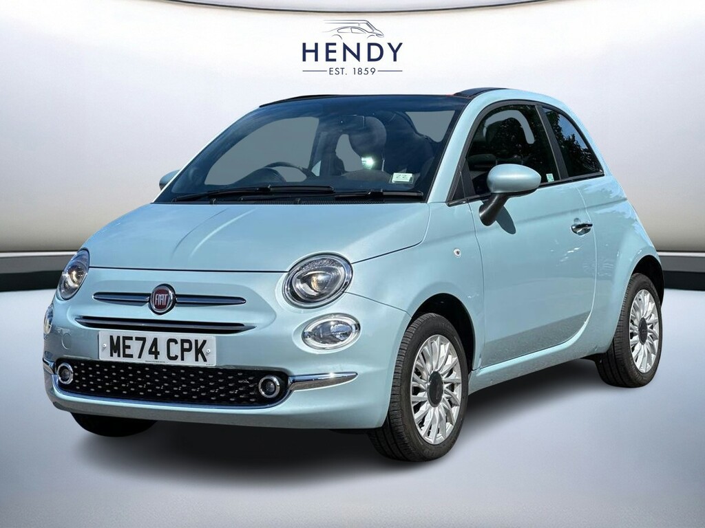 Fiat 500C 500 Mhev White #8