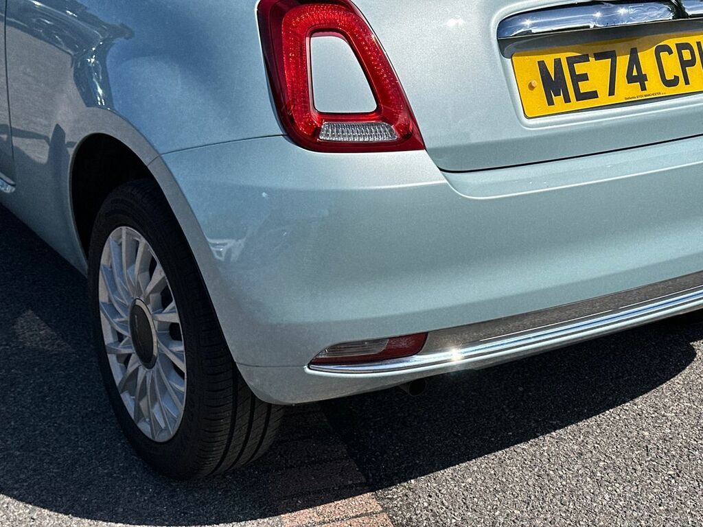 Fiat 500C 500 Mhev White #14