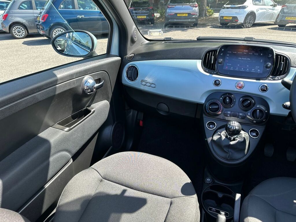 Fiat 500C 500 Mhev White #29