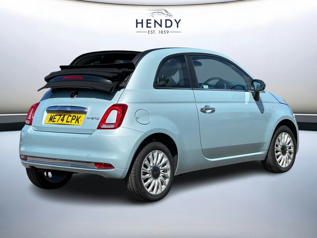 Fiat 500C 1.0 70Hp Mild Hybrid Convertible Green #4