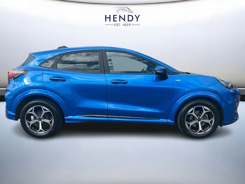 Ford Puma 1.0 Ecoboost Hybrid Mhev St-line WM74RKN Blue #2