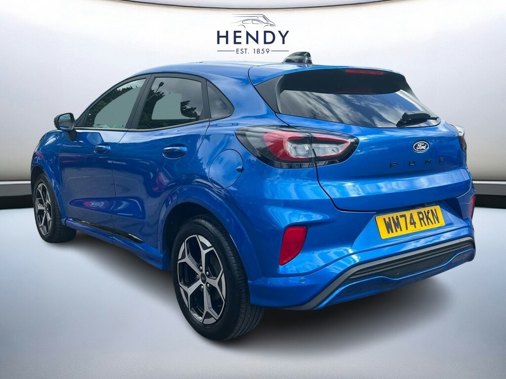 Ford Puma 1.0 Ecoboost Hybrid Mhev St-line WM74RKN Blue #6