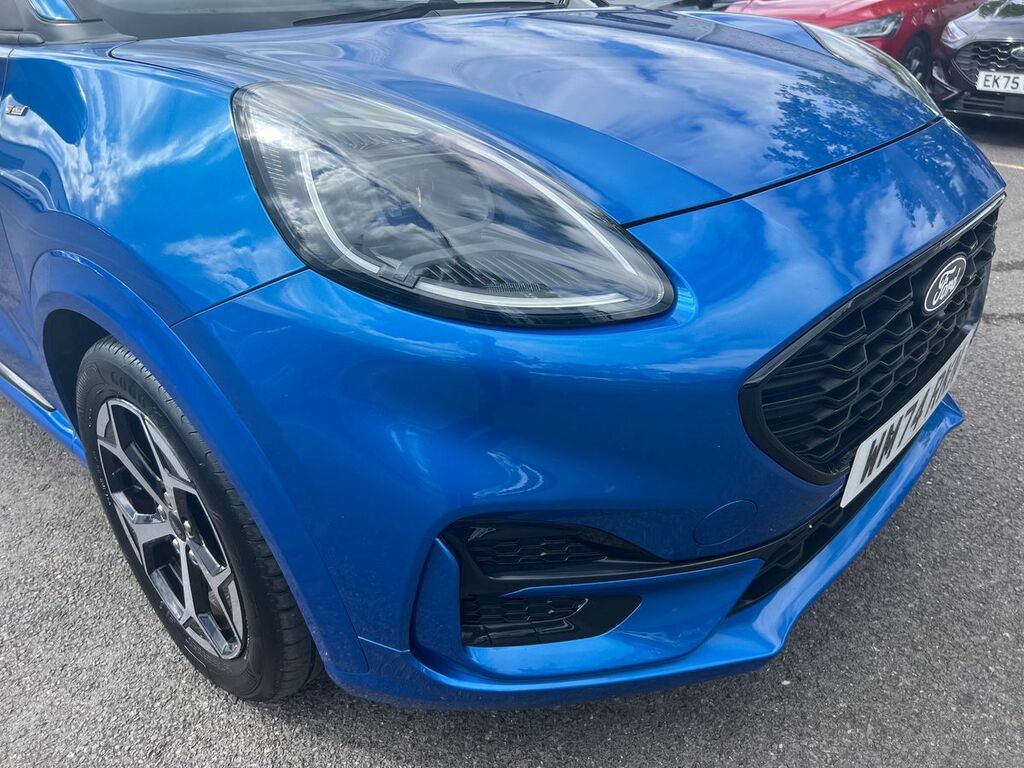 Ford Puma 1.0 Ecoboost Hybrid Mhev St-line WM74RKN Blue #3