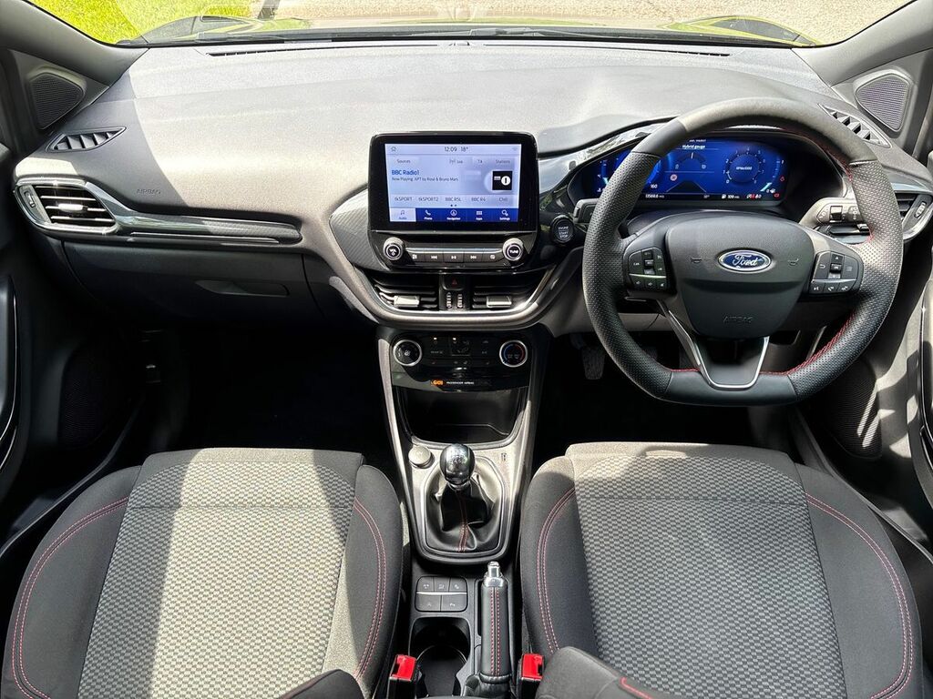 Ford Puma 1.0 Ecoboost Hybrid Mhev St-line HX72NJZ Black #3