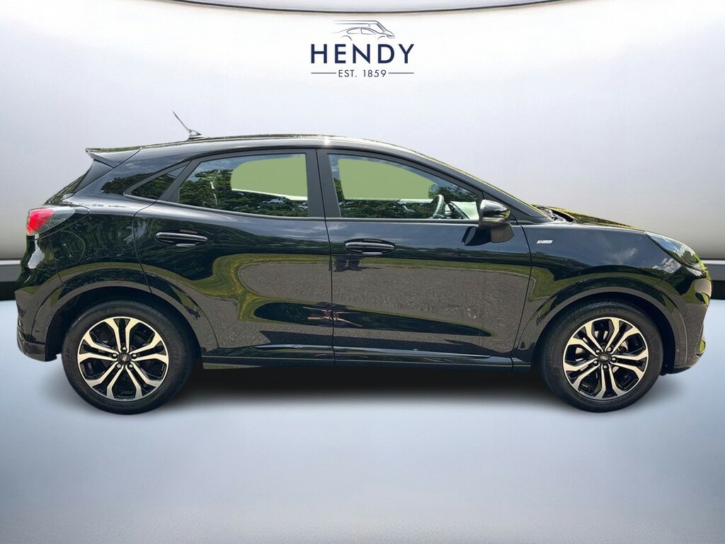 Ford Puma 1.0 Ecoboost Hybrid Mhev St-line HX72NJZ Black #2