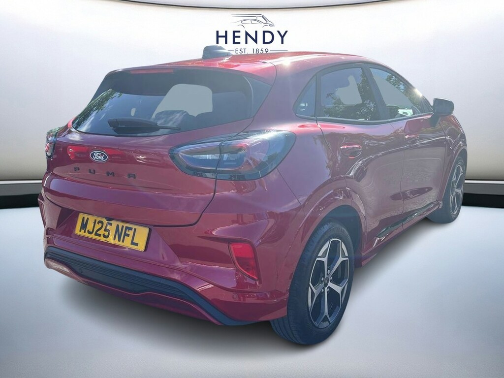 Ford Puma 1.0 Ecoboost Hybrid Mhev St-line MJ25NFL Red #4
