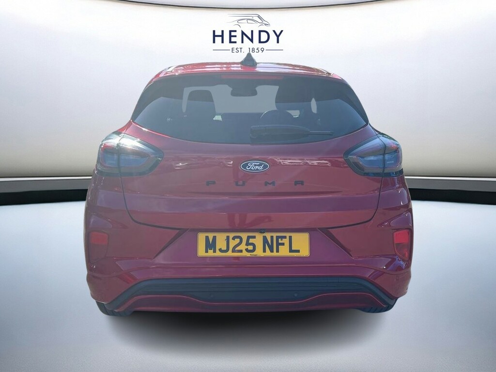 Ford Puma 1.0 Ecoboost Hybrid Mhev St-line MJ25NFL Red #5